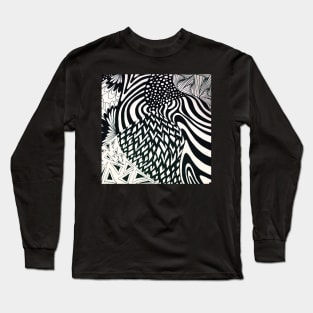 Zentangle mash up Long Sleeve T-Shirt